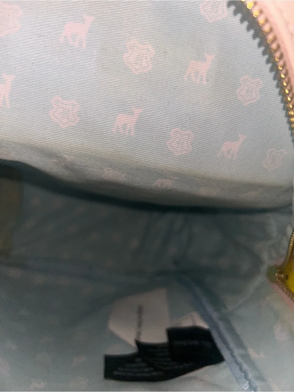 Harry Potter Pink Floral Mini Backpack with Deer Motif